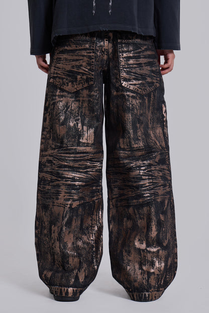 Gold Coated Colossus Jeans