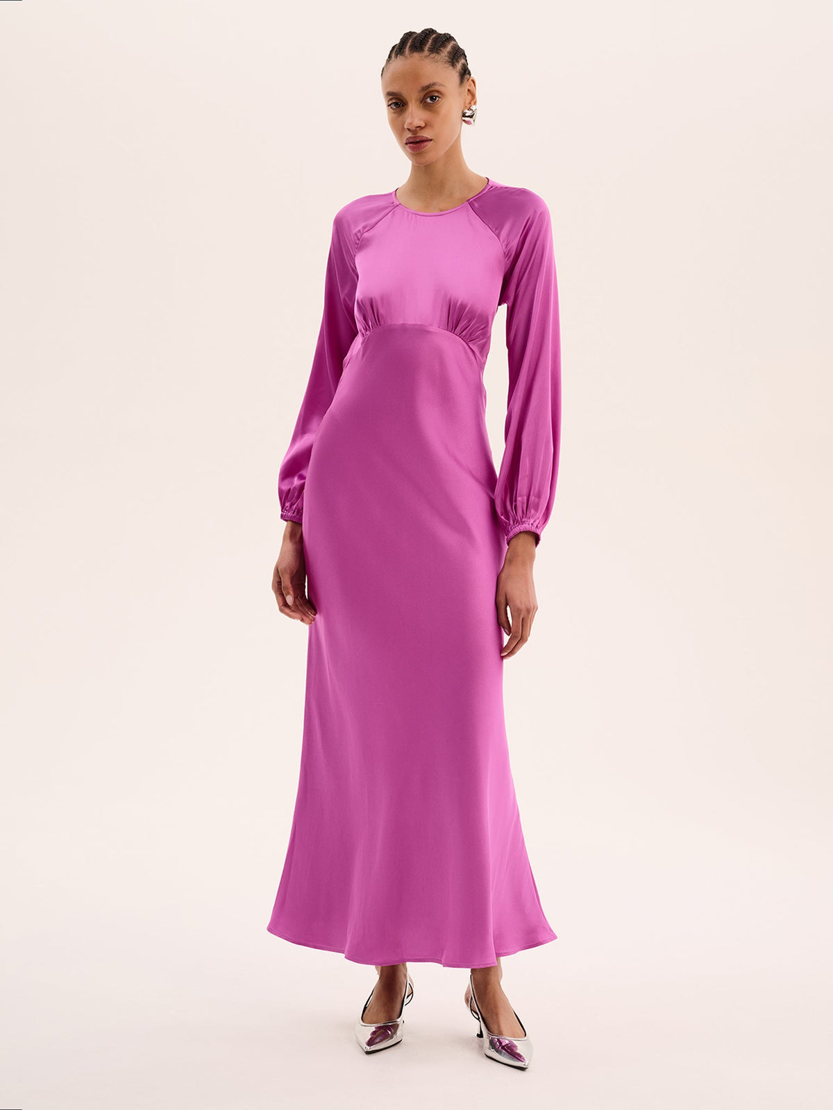 Joelle Dress in Purple