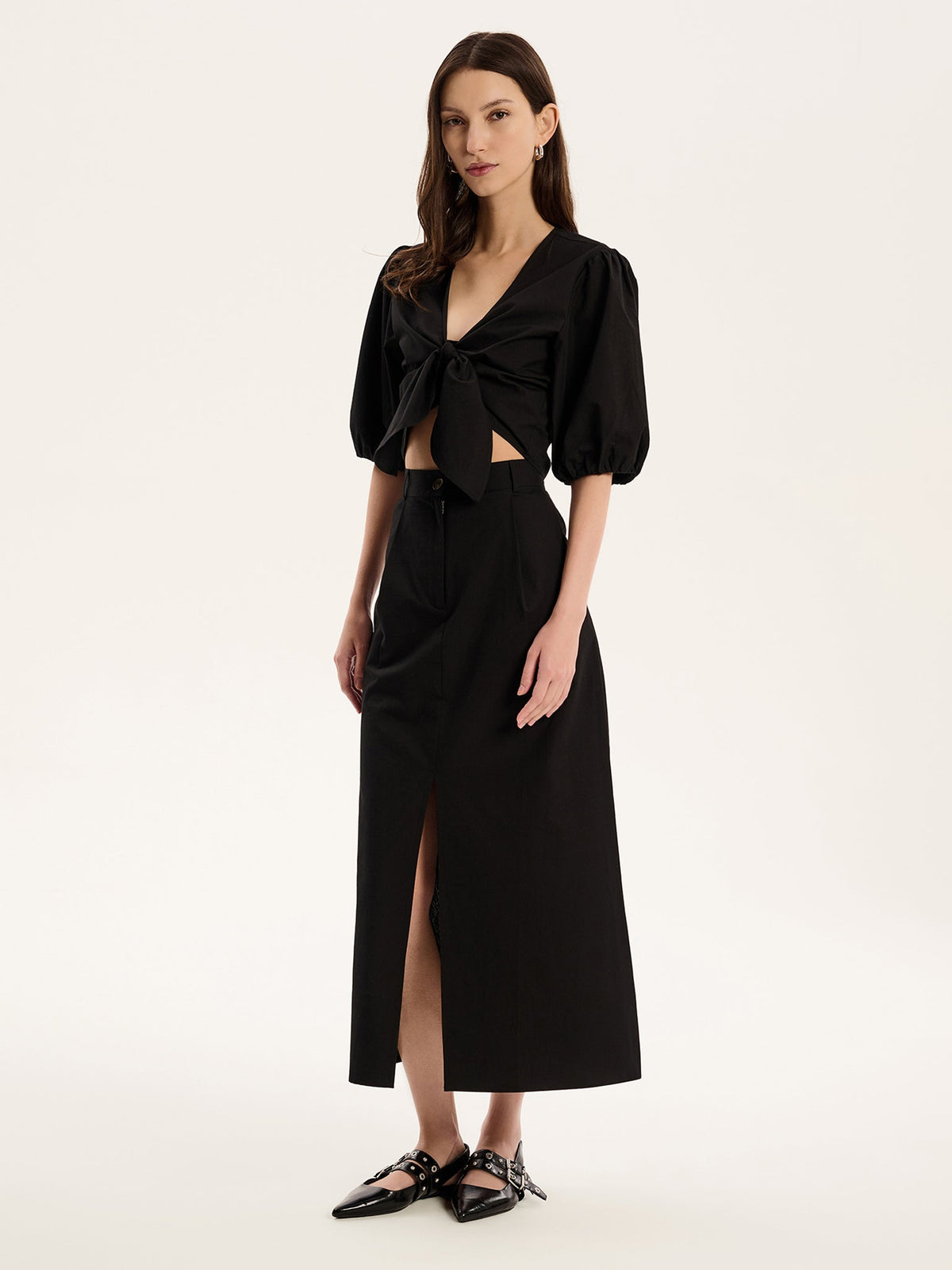 Olive Skirt in Black