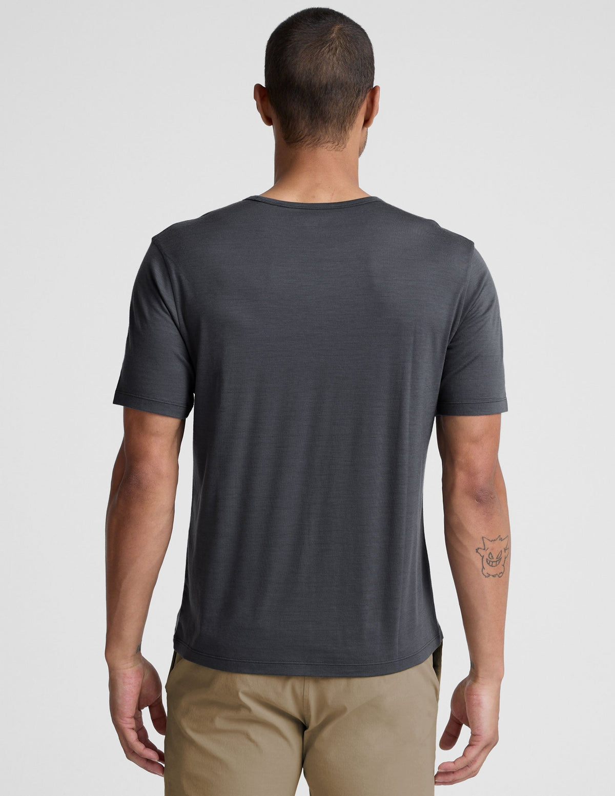 Merino Wool Men's Short Sleeve Crew