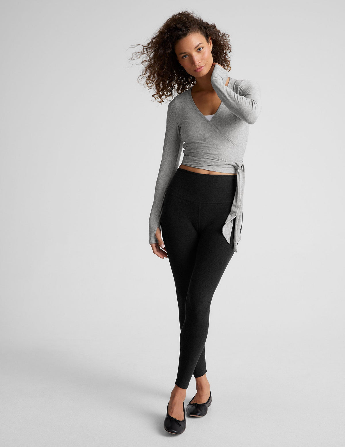 Featherweight Waist No Time Wrap Top