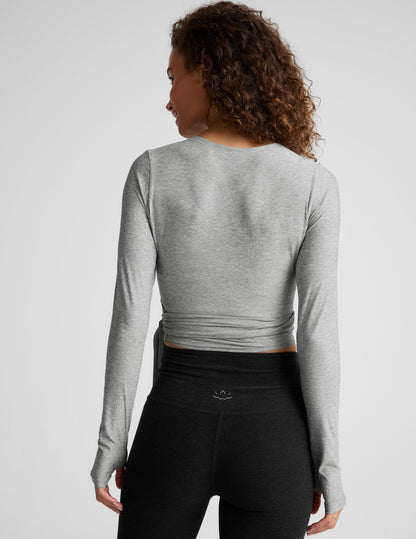 Featherweight Waist No Time Wrap Top