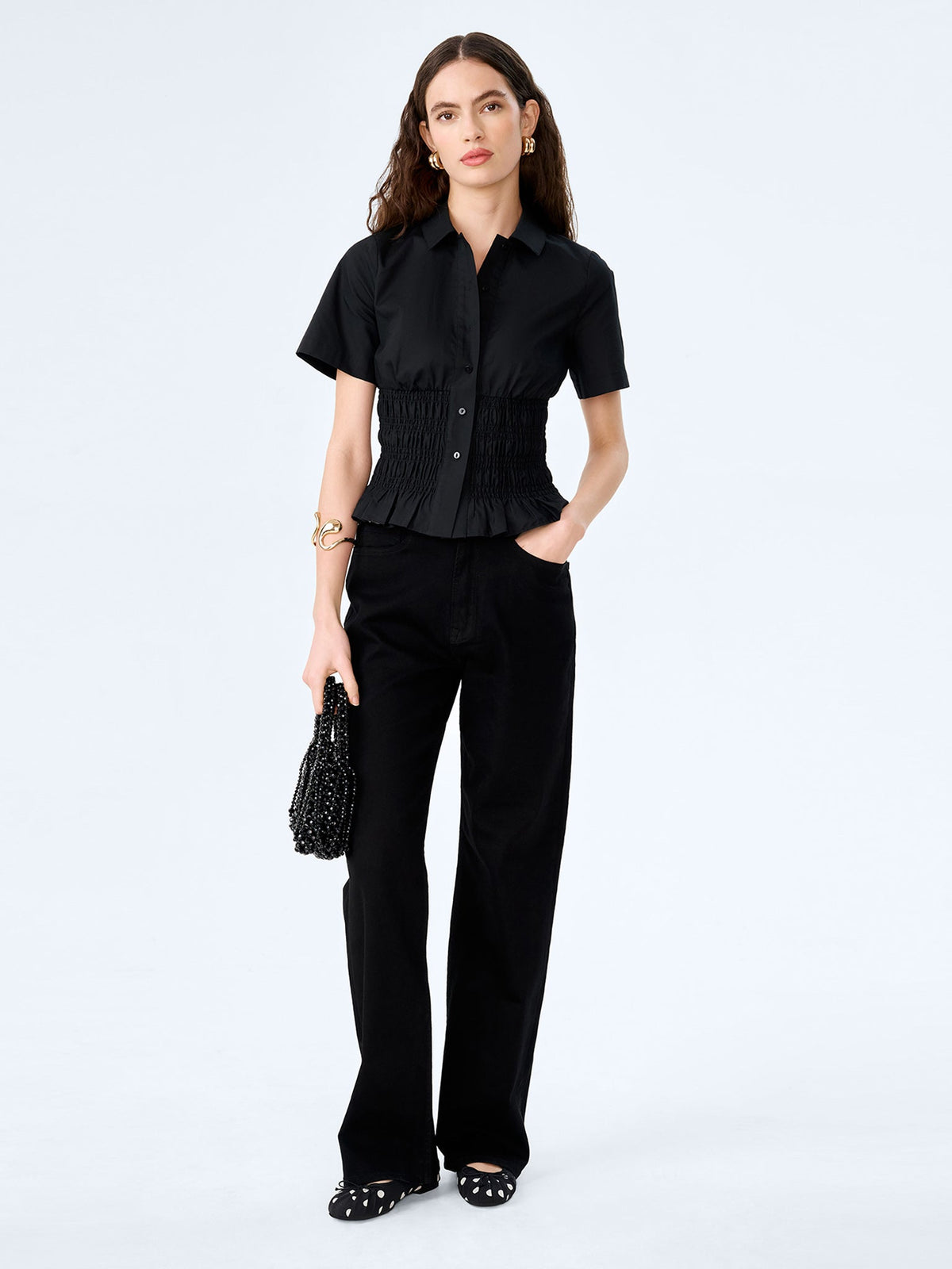Merida Blouse in Black