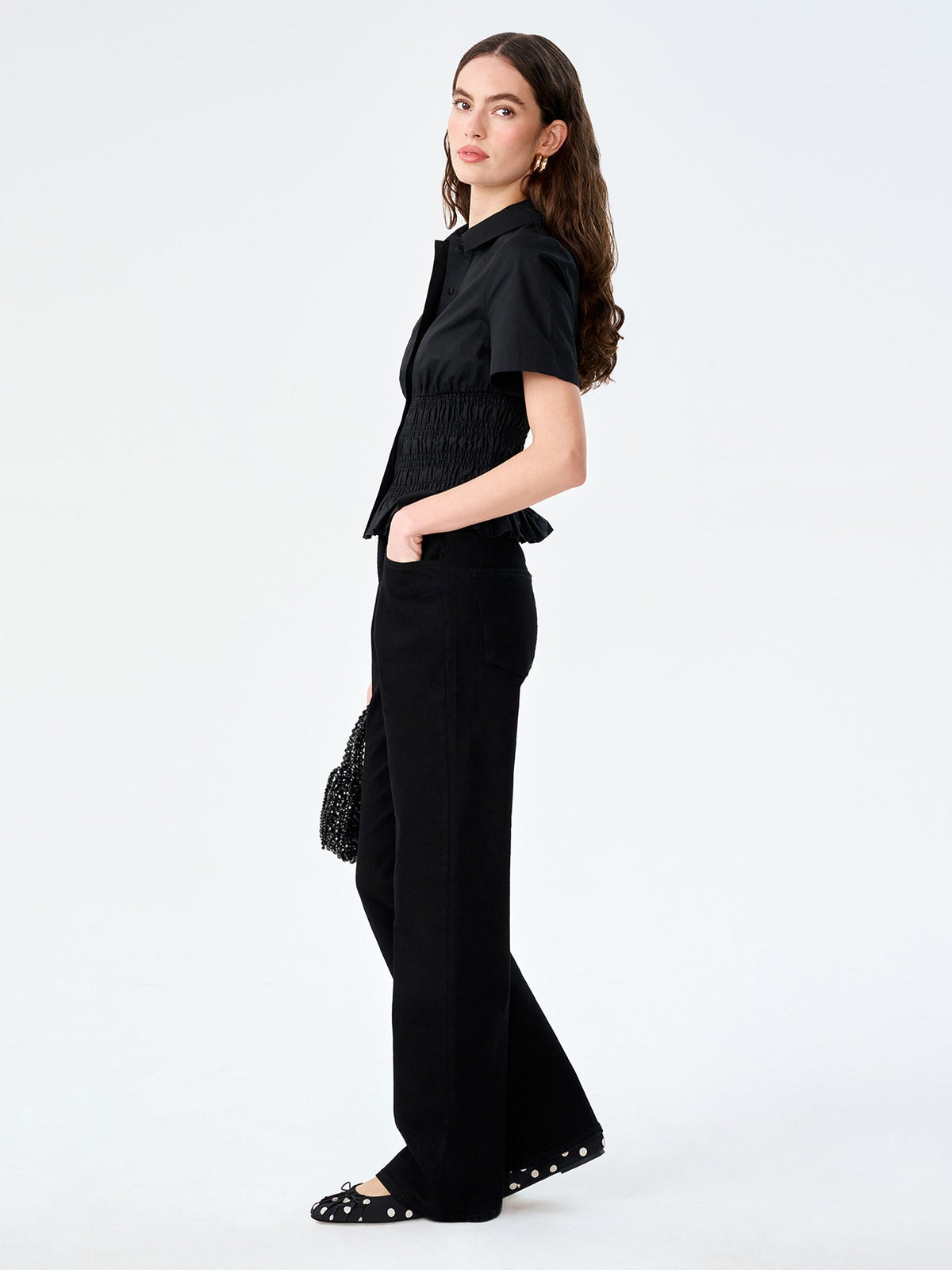 Merida Blouse in Black