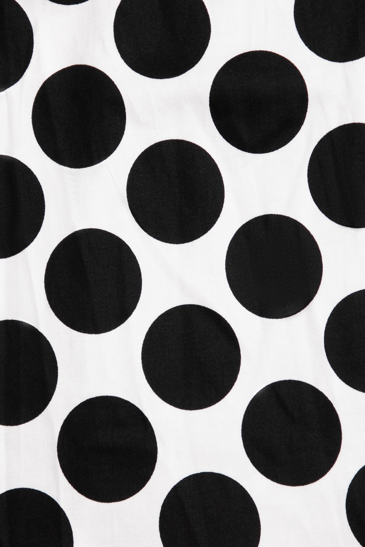 Carolyn Monochrome Polka Dot Swing Skirt
