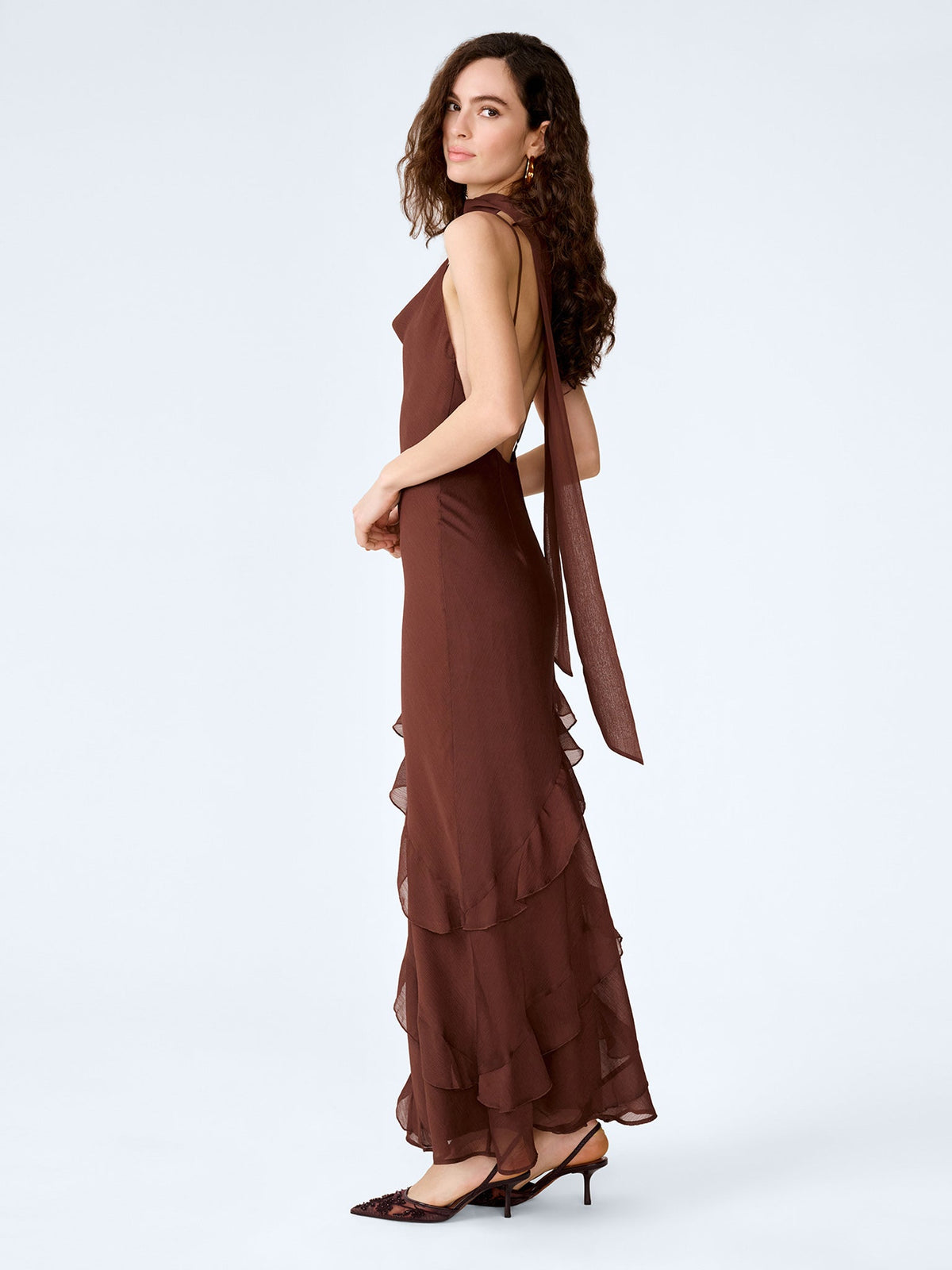 Taylor Dress in Chocolate
