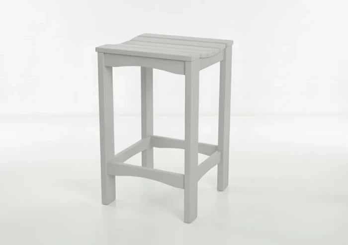 Abaco Backless Counter Stool - 6 Colors - Marine Grade Polymer - - Greathouse