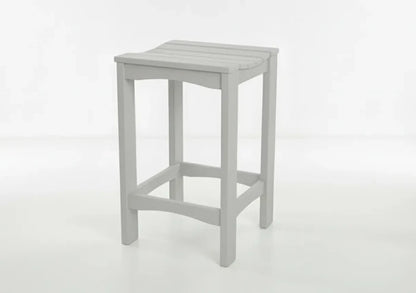 Abaco Backless Counter Stool - 6 Colors - Marine Grade Polymer - - Greathouse
