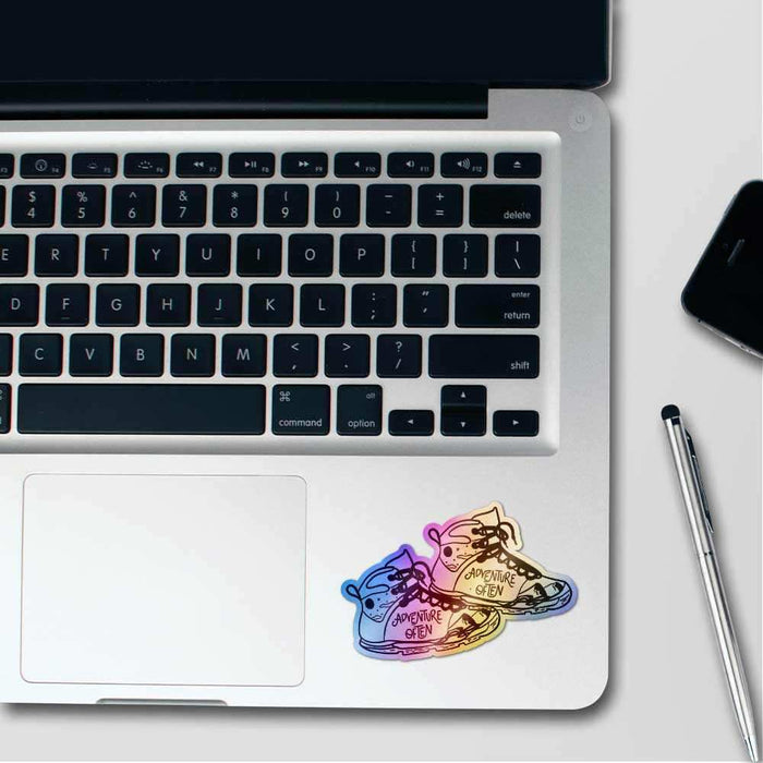Adventure often Holographic Stickers - Holographic stickers | STICK IT UP