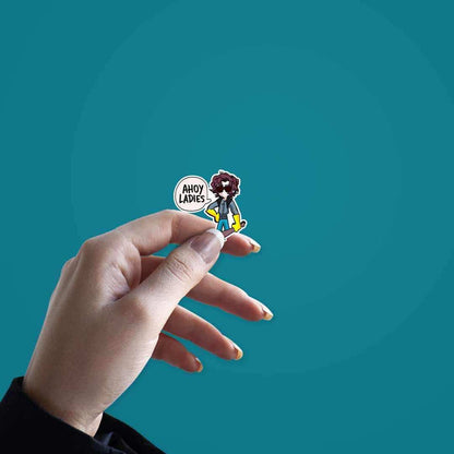 Ahoy Ladies Sticker - Stickers | STICK IT UP