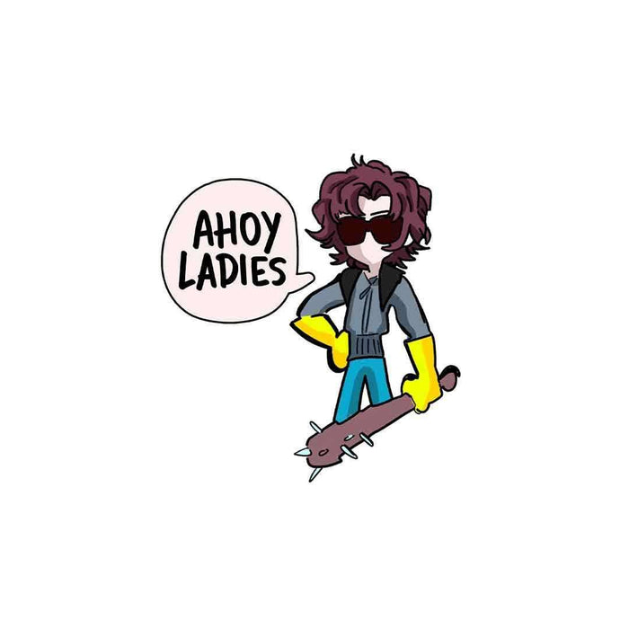 Ahoy Ladies Sticker - Stickers | STICK IT UP
