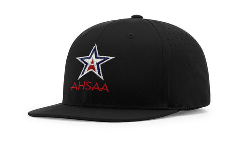 Alabama (AHSAA) Richardson 733 Black 4-Stitch Performance Ignite LT Umpire Hat