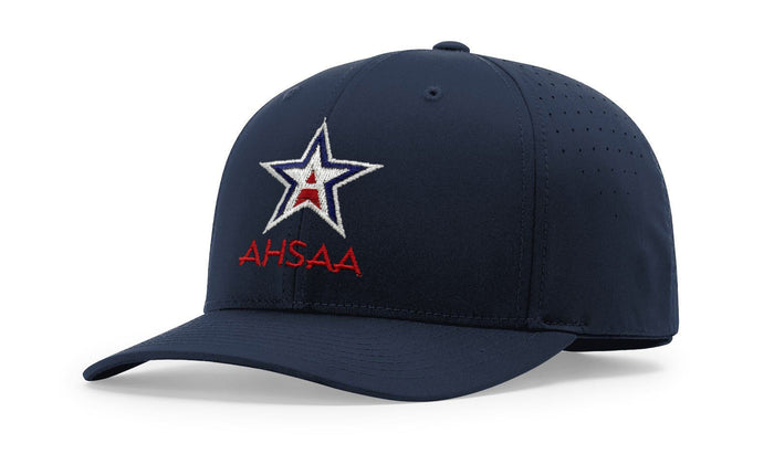 Alabama (AHSAA) Richardson 753 Navy 8-Stitch Performance Ignite LT Umpire Hat