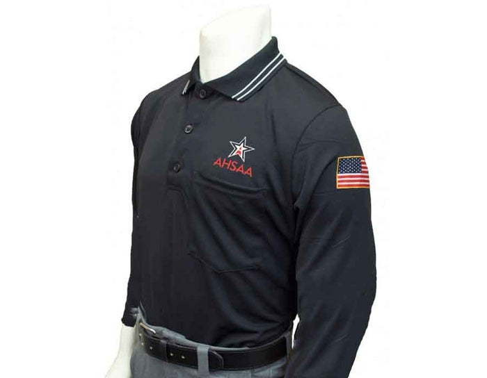 Alabama (AHSAA) Smitty Black LS Umpire Shirt