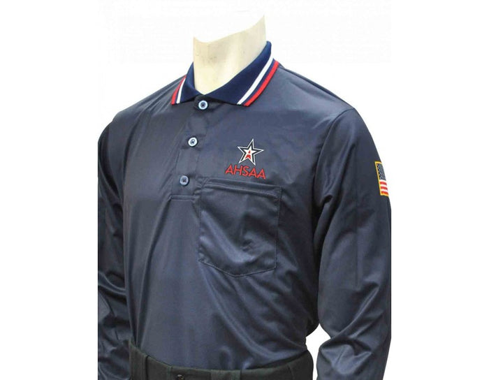 Alabama (AHSAA) Smitty Navy LS Umpire Shirt
