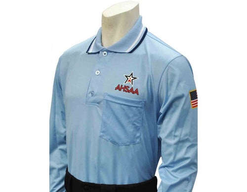 Alabama (AHSAA) Smitty Powder Blue LS Umpire Shirt