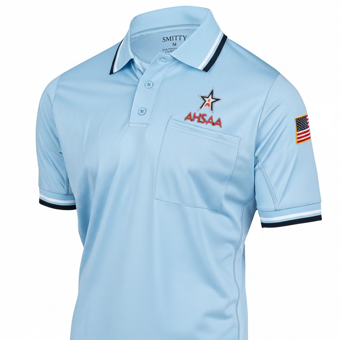 Alabama (AHSAA) Smitty Powder Blue Umpire Shirt