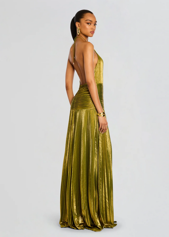 Alana™ | Long dress with a sensual cut and luxurious finish