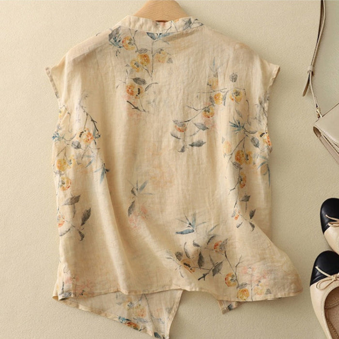 Amanda™ | Vintage Sleeveless Top