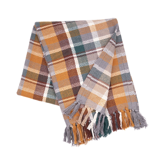 A Aspen Plaid Throw.