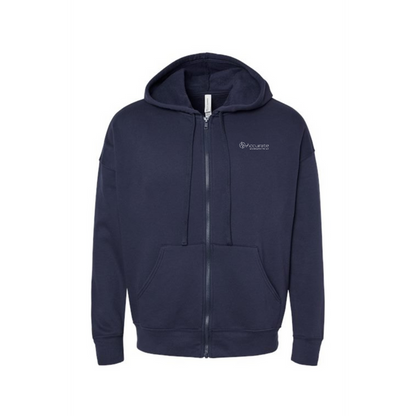 Bella + Canvas Unisex Sponge Fleece Full-Zip Hoodie