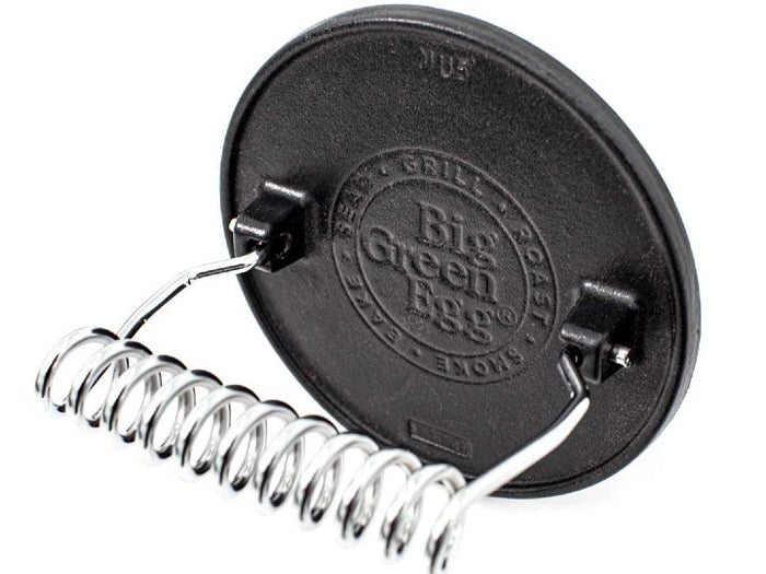 Big Green Egg Cast Iron Grill Press