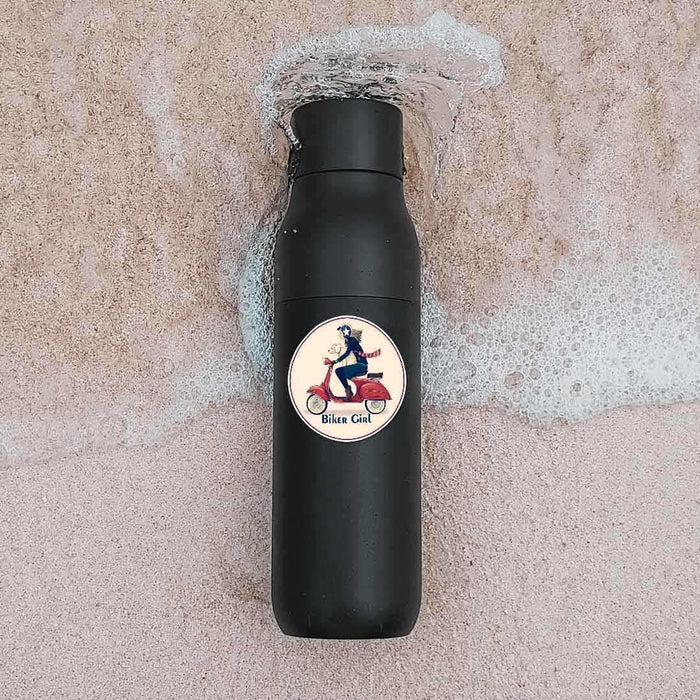 Biker Girl Sticker - Stickers | STICK IT UP