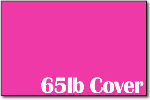 Single Flat Cards, 5 1/2" x 8 1/2" Fireball Fuchsia - 500 Flat Cards