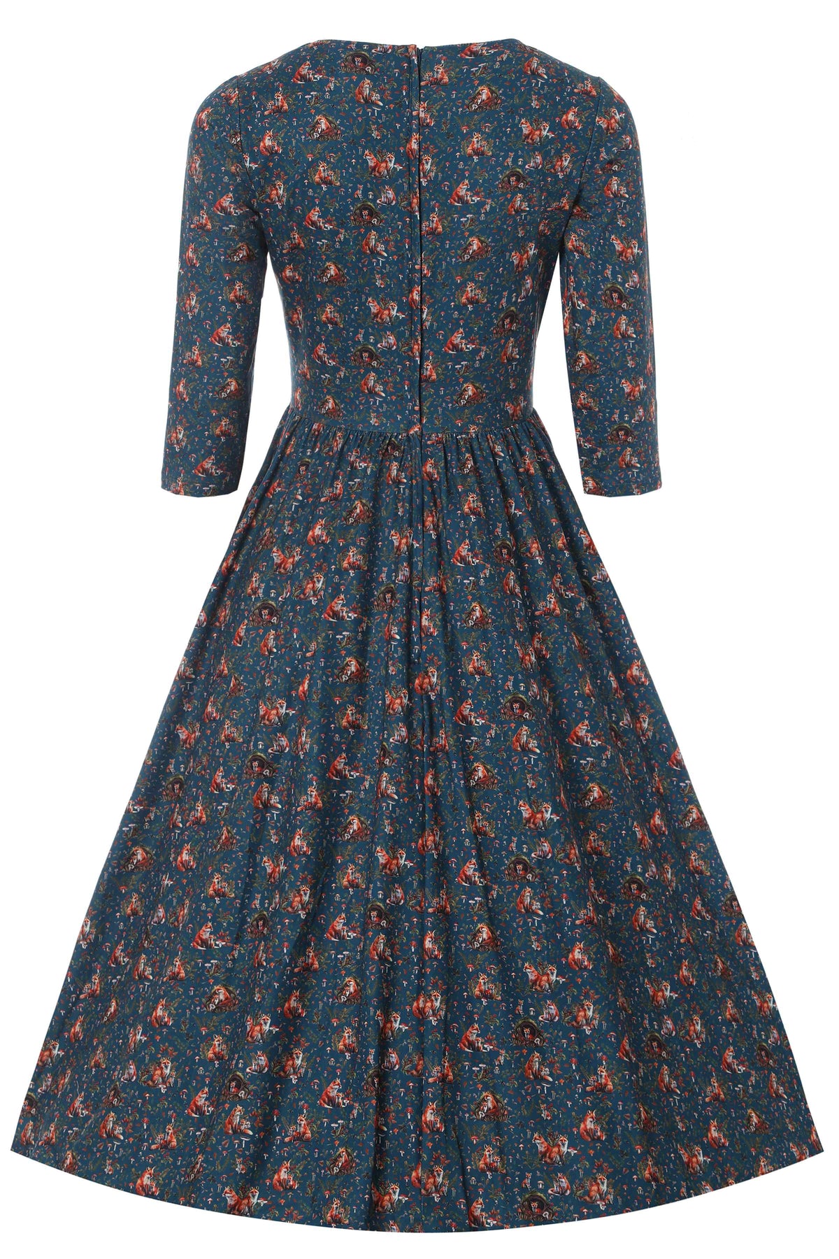 Billie Fox Den Print Dress
