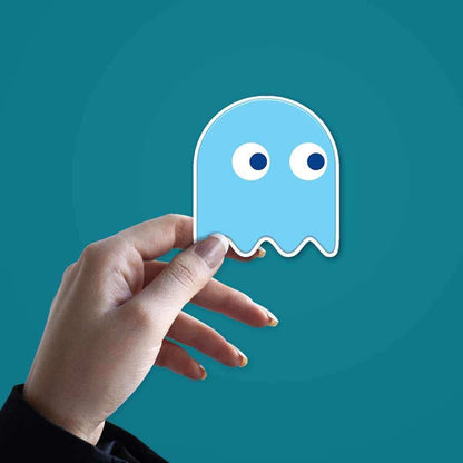 Blue Pacman Sticker - Stickers | STICK IT UP