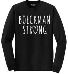 BOECKMAN STRONG YOUTH LONG SLEEVE T-SHIRT