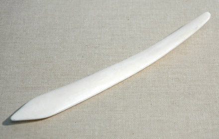 Bone Folder 8" Curved - Natural