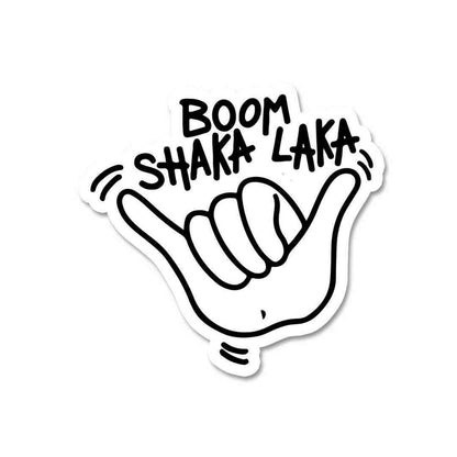 Boom SHAKA-LAKA Sticker - Stickers | STICK IT UP