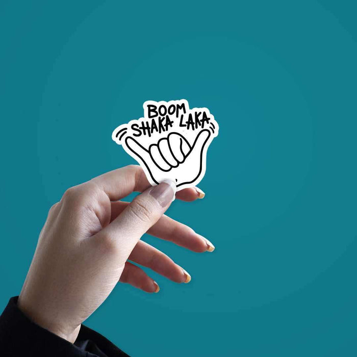 Boom SHAKA-LAKA Sticker - Stickers | STICK IT UP