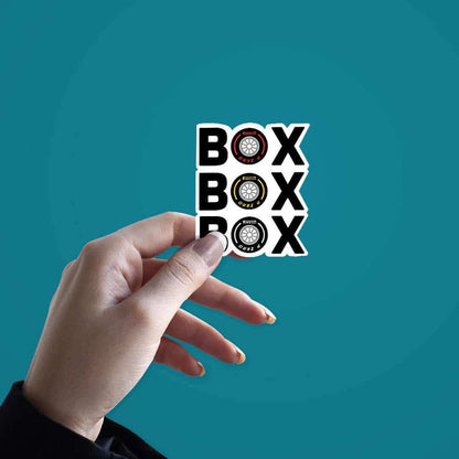 BOX BOX BOX Sticker - Stickers | STICK IT UP