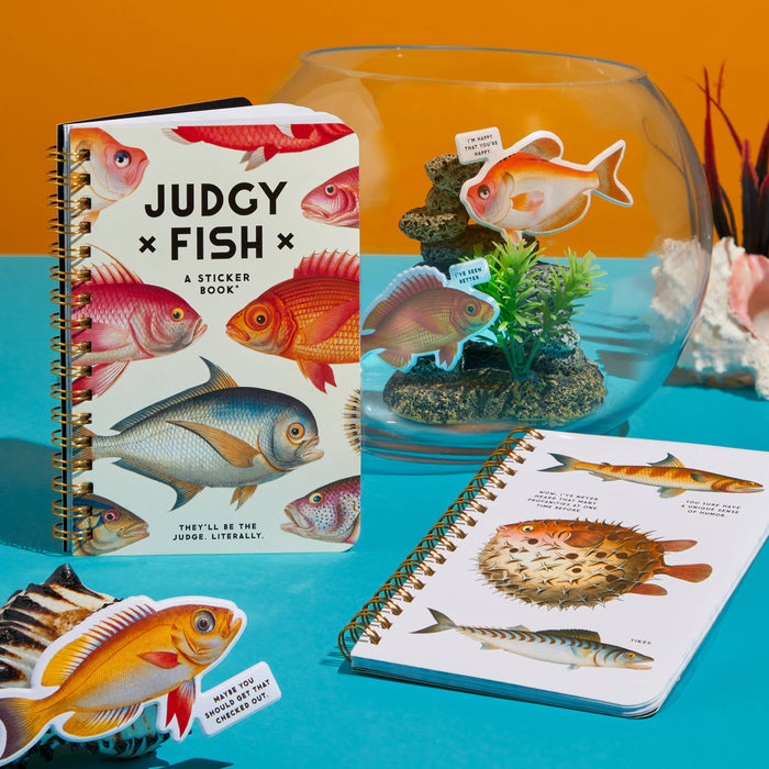 Brass Monkey - Judgy Fish Sticker Book
