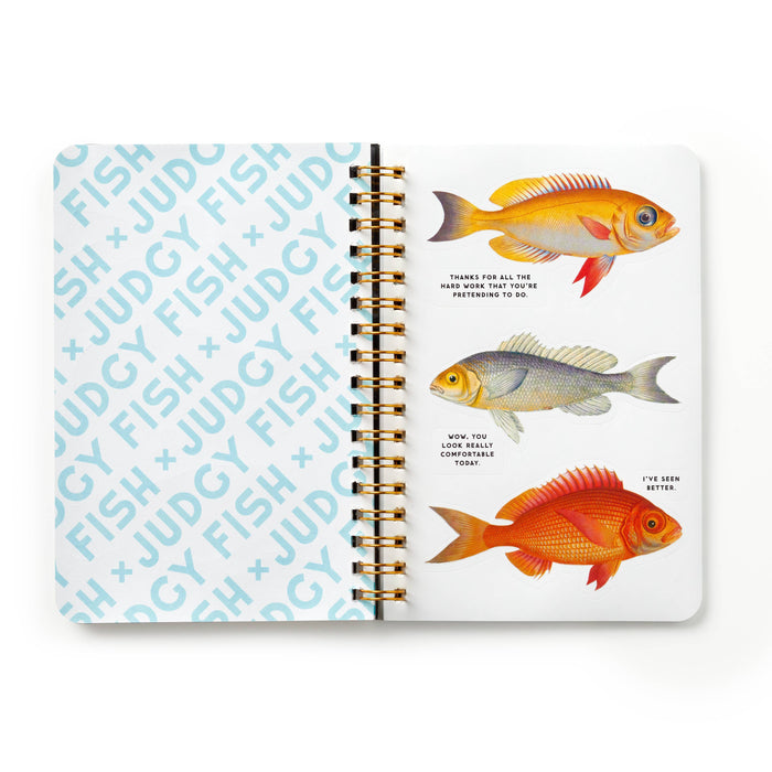 Brass Monkey - Judgy Fish Sticker Book