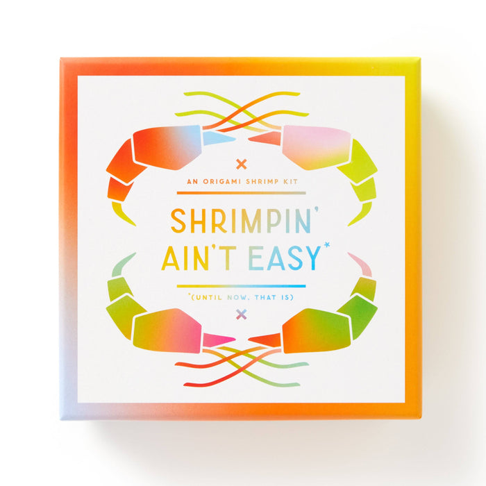 Brass Monkey - Shrimpin' Ain't Easy Origami Kit