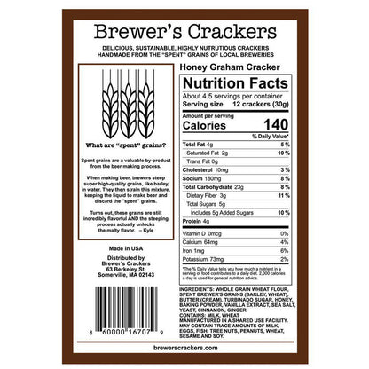 Brewer's Crackers Honey Graham 4oz