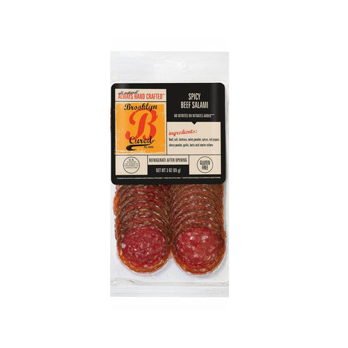 Brooklyn Cured Spicy Beef Salami 3oz