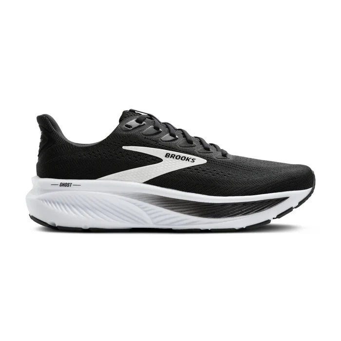Brooks Ghost 17 Black/White Field Shoe