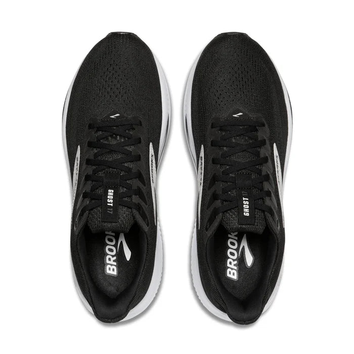 Brooks Ghost 17 Black/White Field Shoe