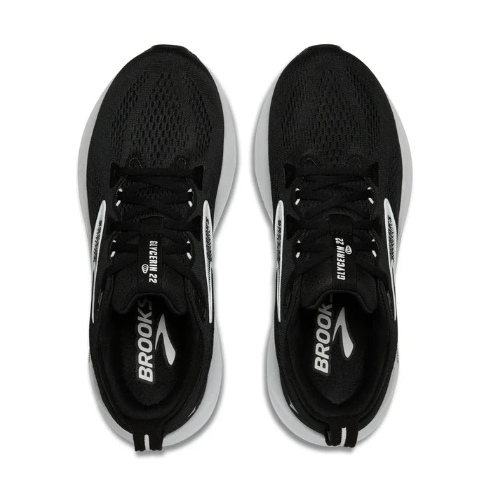 Brooks Glycerin 22 Black/White Field Shoe