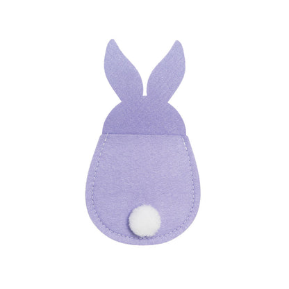 A Bunny Silverware Holder.