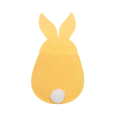 A Bunny Silverware Holder.