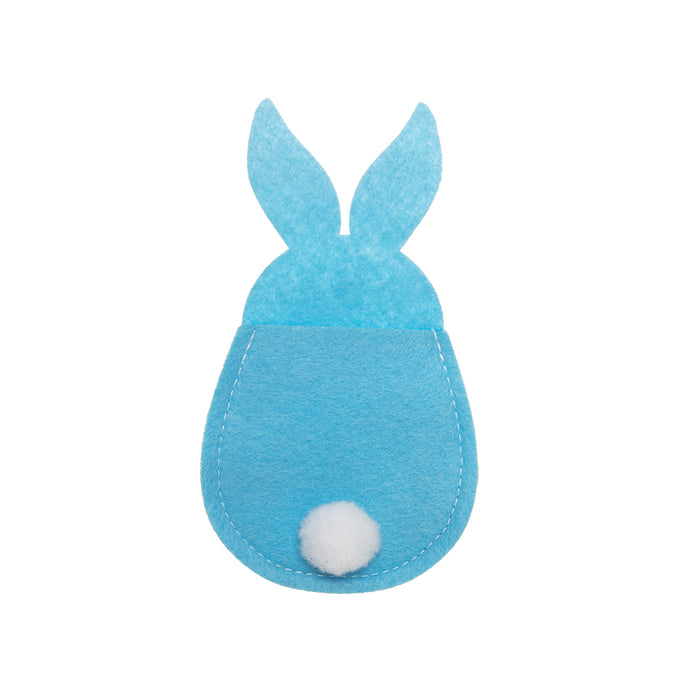 A Bunny Silverware Holder.