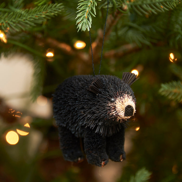 A Buri Black Bear Ornament.