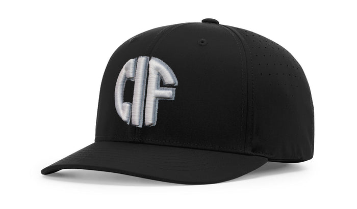 California (CIF) Richardson 743 Black 6-Stitch Performance Ignite LT Umpire Hat