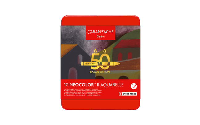 Caran D’Ache - Neocolor II Aquarelle - 50th Special Edition