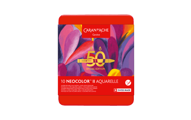 Caran D’Ache - Neocolor II Aquarelle - 50th Special Edition